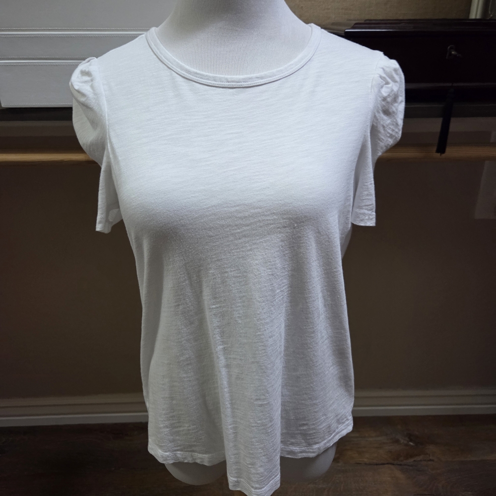 Sanctuary Cream Cap Sleeve T-Shirt